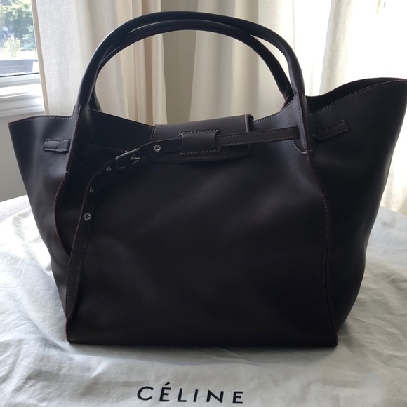 celine big bag burgundy